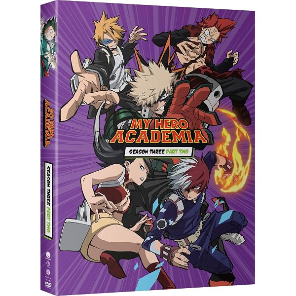 Amazon.com: My Hero Academia: Collection Box Seasons 1-3 [DVD